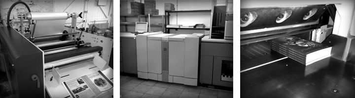 Machines de notre atelier d'impression